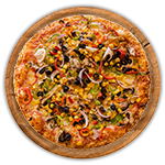 Spicy Veg Pizza 
